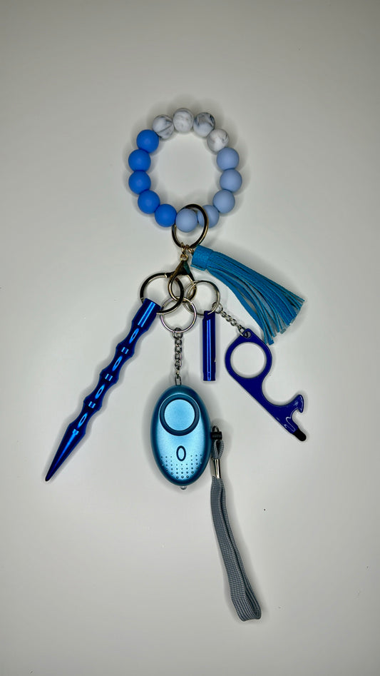 Code Blue Safety Keychain